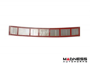 Jeep Renegade Rear Bumper Sill Cover - Dark Brushed Stainless Steel